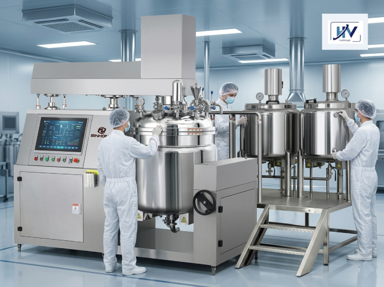 Lợi ích của máy nhũ hóa hút chân không đối với doanh nghiệp